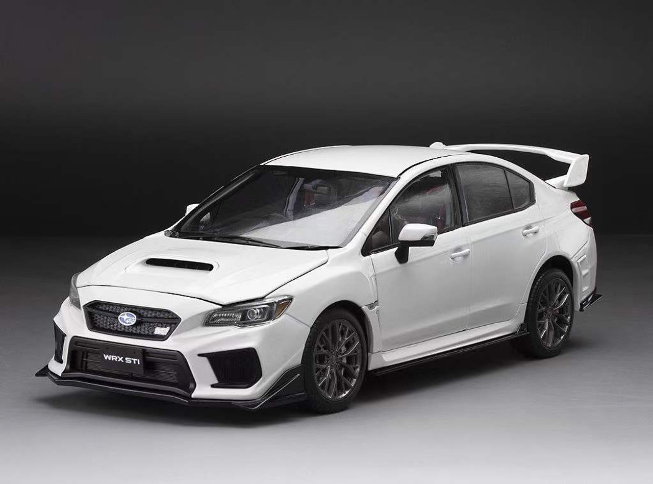 1/18 Sunstar 2018 Subaru WRX Sti (White Pearl) Diecast Car Model