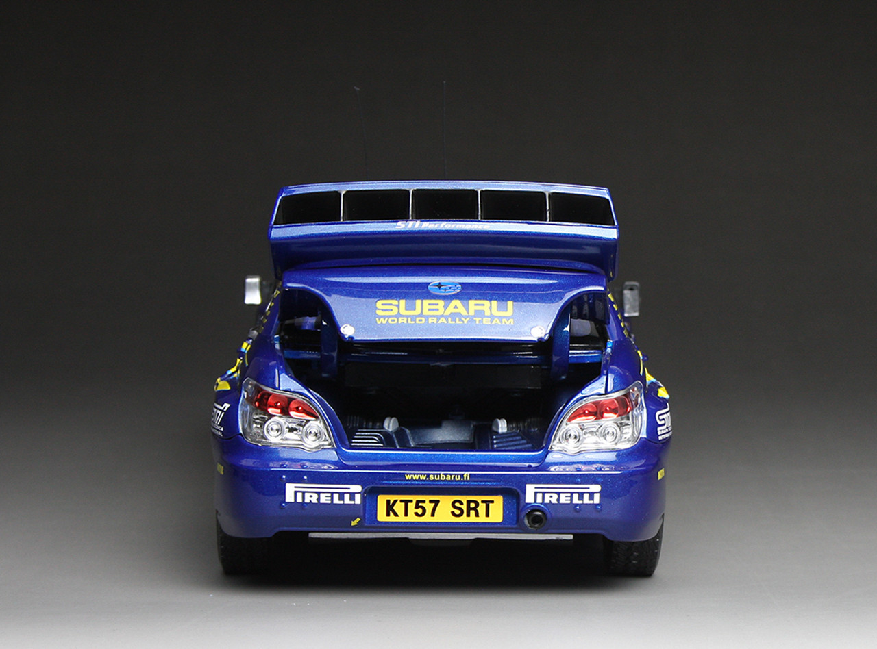 1/18 Sunstar 2008 Subaru Impreza WRC07 #6 C.Atkinson, S.Prevot 3th Rallye Monte-Carlo Diecast Car Model
