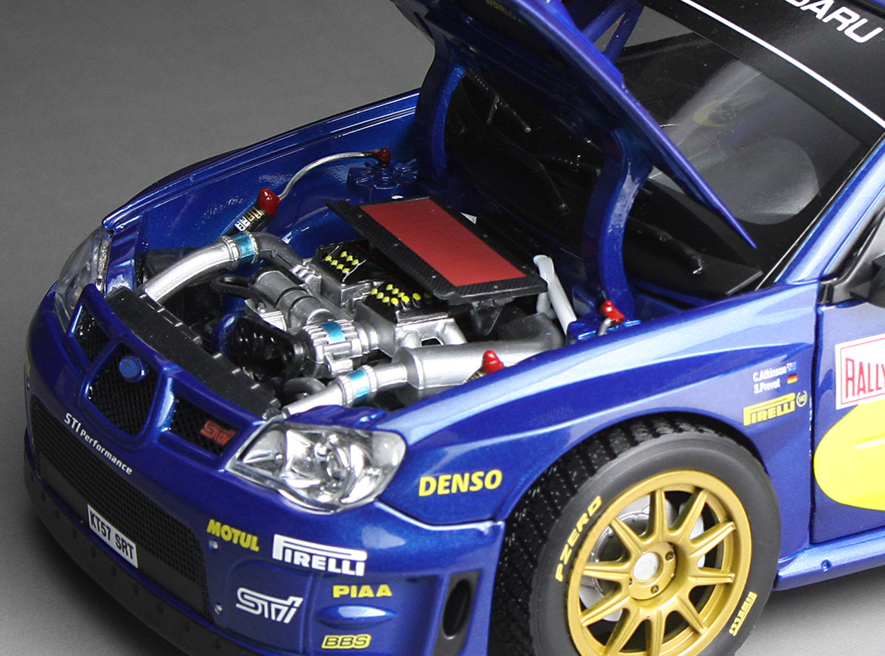 サンスター 1/18 スバル インプレッサ WRC07 #6 1/18 Sunstar 2008 Subaru Impreza WRC07 #6 C.Atkinson, S.Prevot 3th