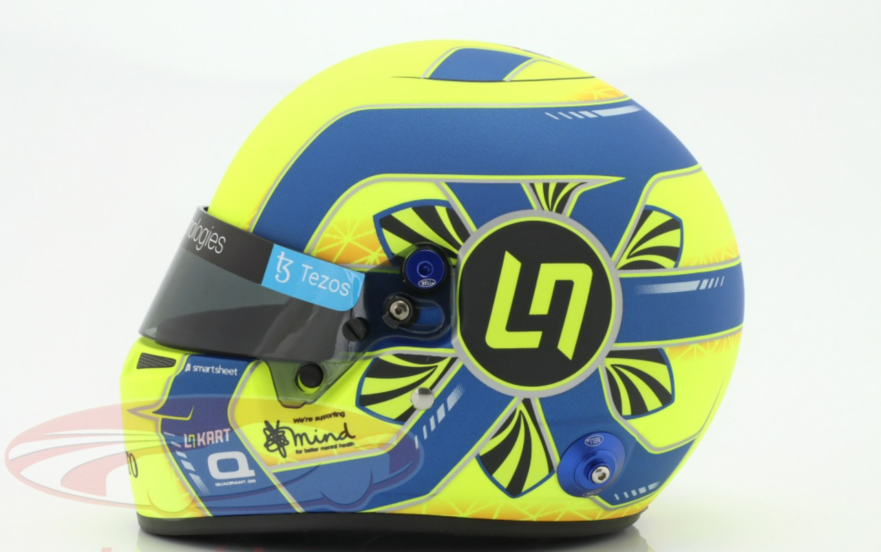 McLaren F1 Lando Norris 2022 1:2 Scale Helmet