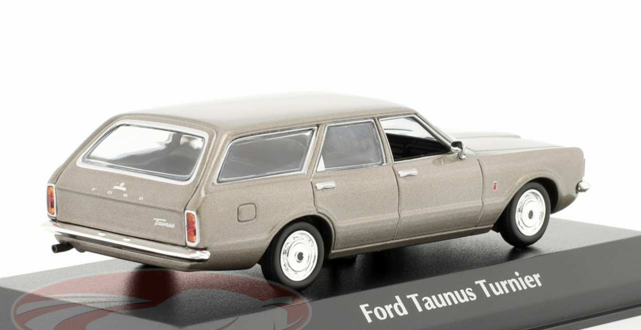 1/43 Minichamps 1970 Ford Taunus Turnier (Grey Metallic) Car Model