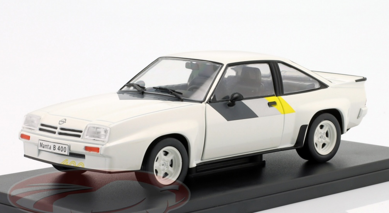 1/43 Hachette 1981 Opel Manta B 400 (White) Car Model