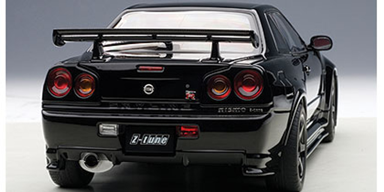 HPI 限定 NISSAN SKYLINE NISMO R34 Z-TUNE MATTE BLACK 1/18 8952