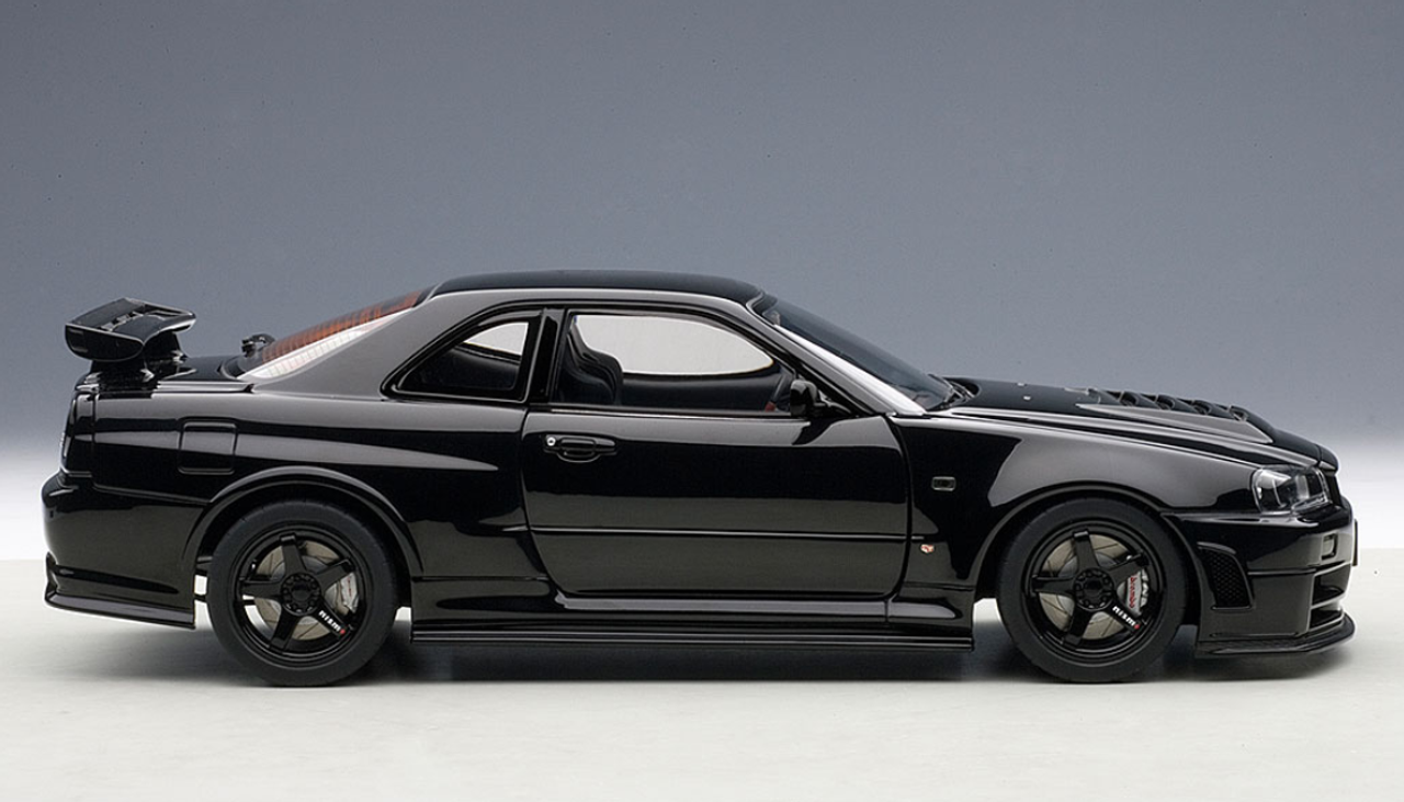 1/18 AUTOart NISSAN NISMO R34 GT-R GTR Z-TUNE(BLACK) Diecast Car Model 77355