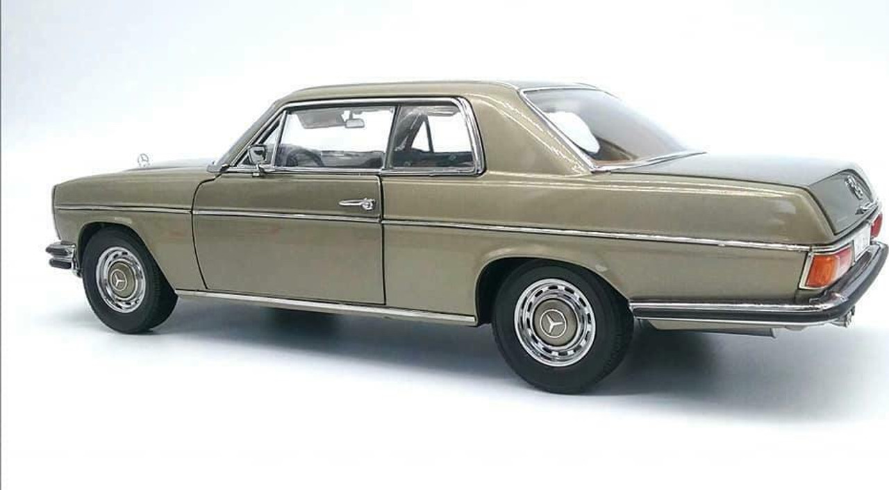 1/18 Sunstar 1973 Mercedes-Benz 280C C114 Strich 8 Coupe (Grey) Diecast Car Model