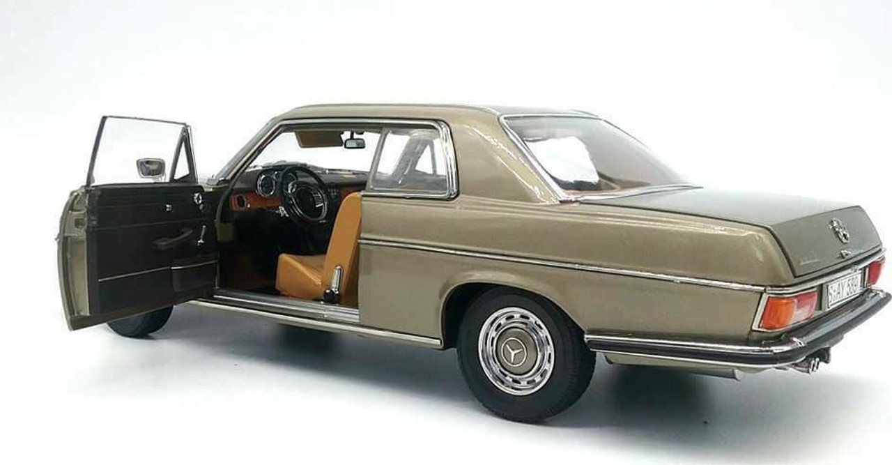 1/18 Sunstar 1973 Mercedes-Benz 280C C114 Strich 8 Coupe (Grey) Diecast Car Model
