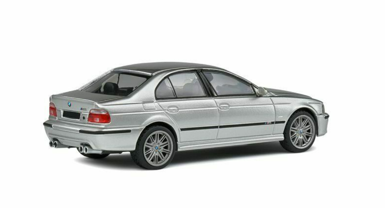 BMW M5 E39 Silver Otto 1/18