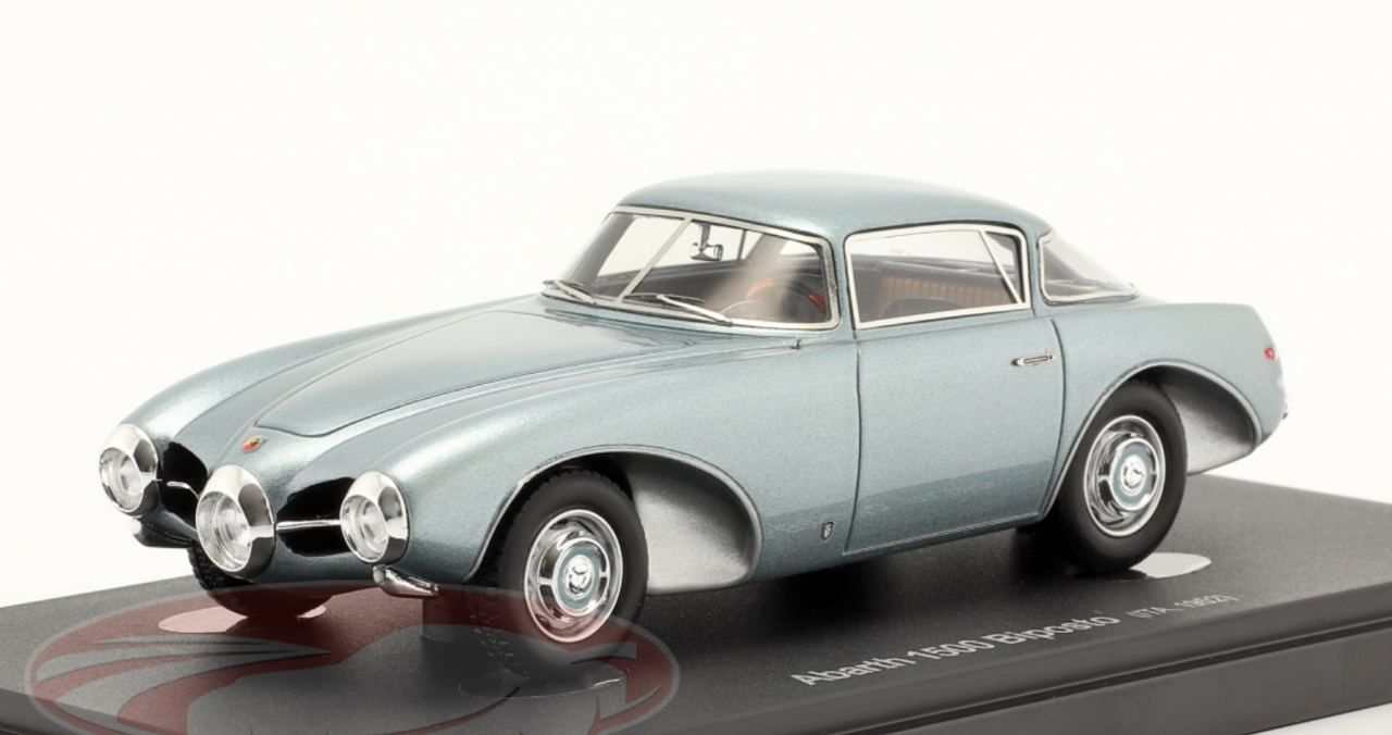 1/43 AutoCult 1952 Abarth 1500 Biposto (Light Blue Metallic) Car Model