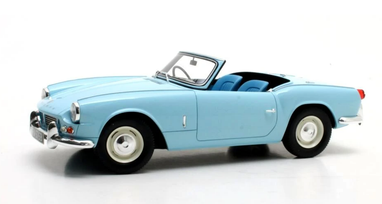 1/18 Cult Scale Models 1965 Triumph Spitfire MKII (Light Blue) Diecast Car Model