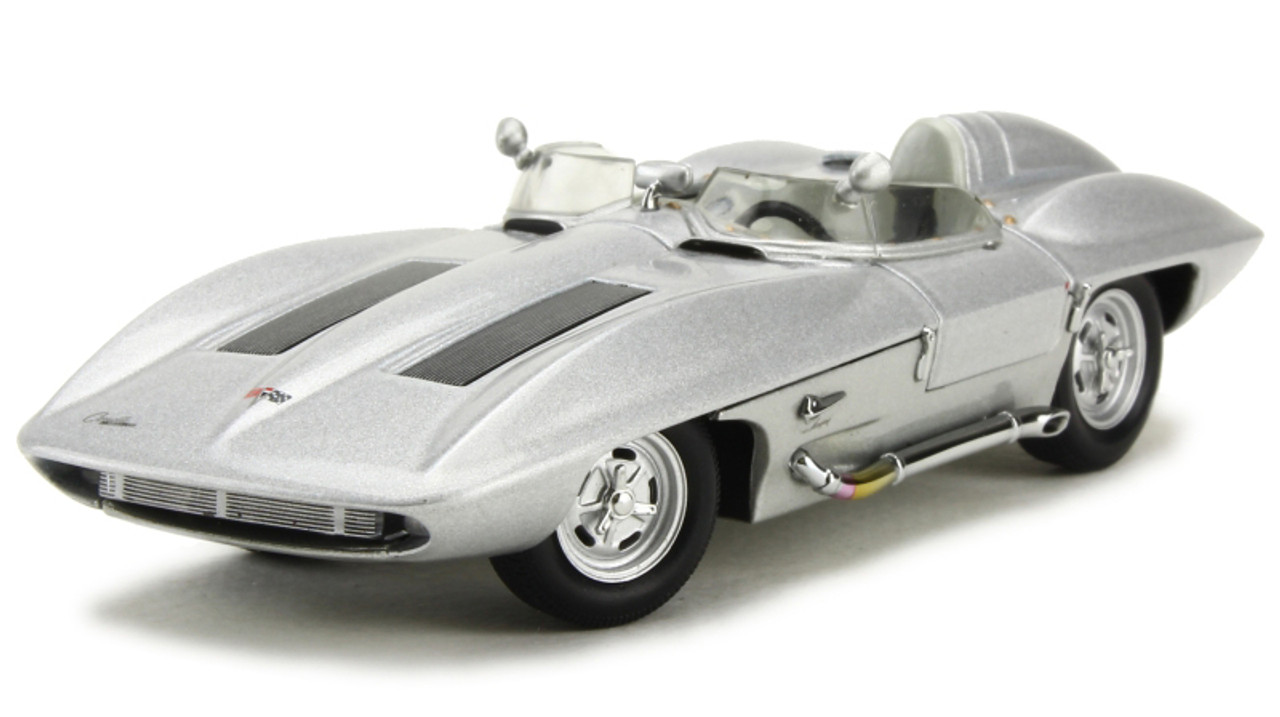 1/43 AUTOart 1959 Chevrolet Corvette Stingray (Silver) Car Model