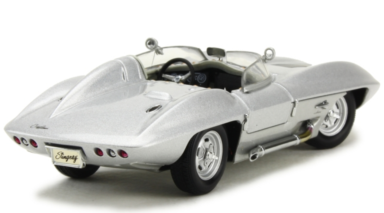 1/43 AUTOart 1959 Chevrolet Corvette Stingray (Silver) Car Model