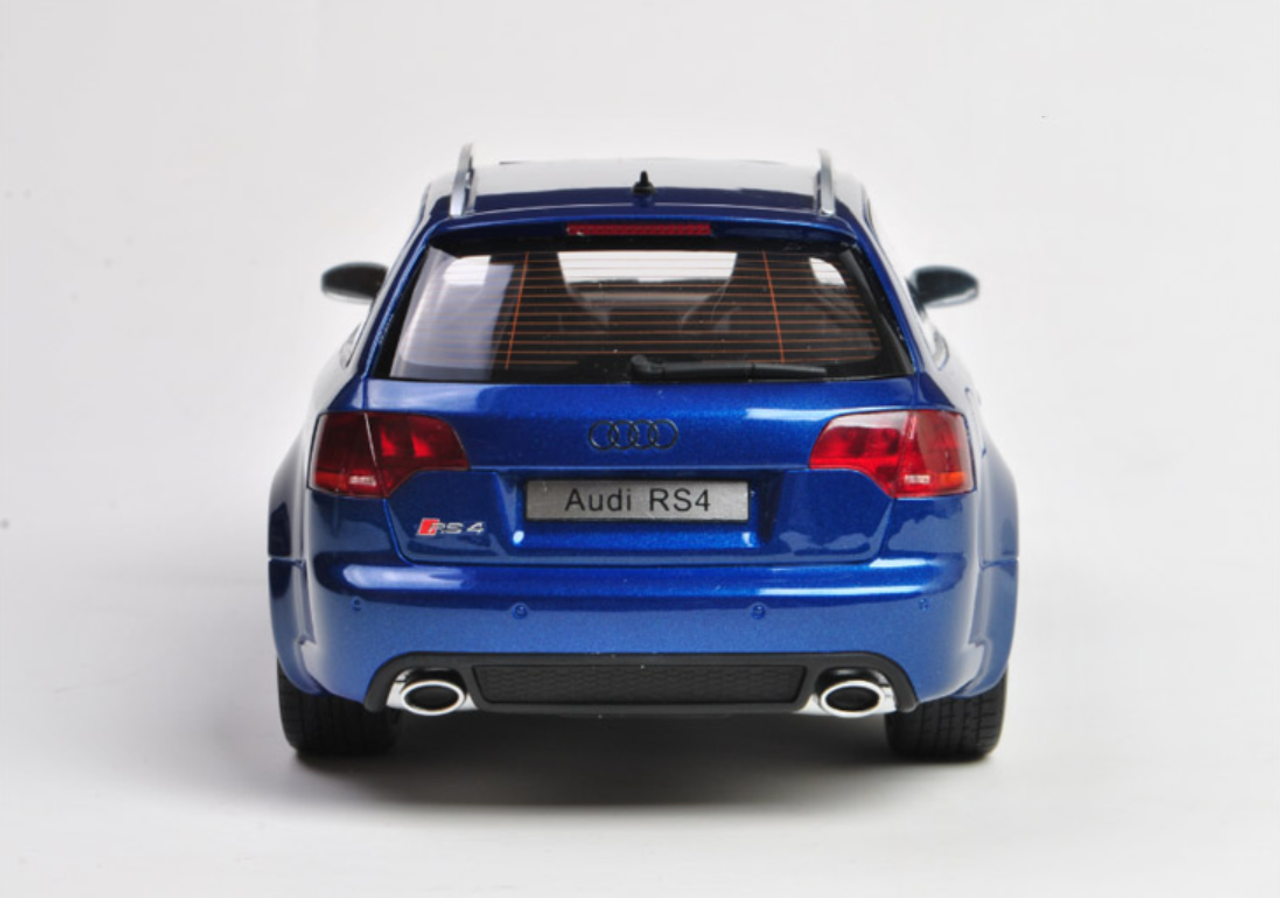 1/18 OTTO Audi RS4 B7 Wagon (Blue) Resin Car Model Limited 999 