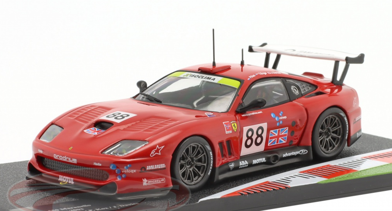 【日本製人気】★超レア絶版*BBR*1/43*Ferrari 550 Maranello LM GT1 #67 2007 Le Mans 24h*フェラーリ≠MR BBR