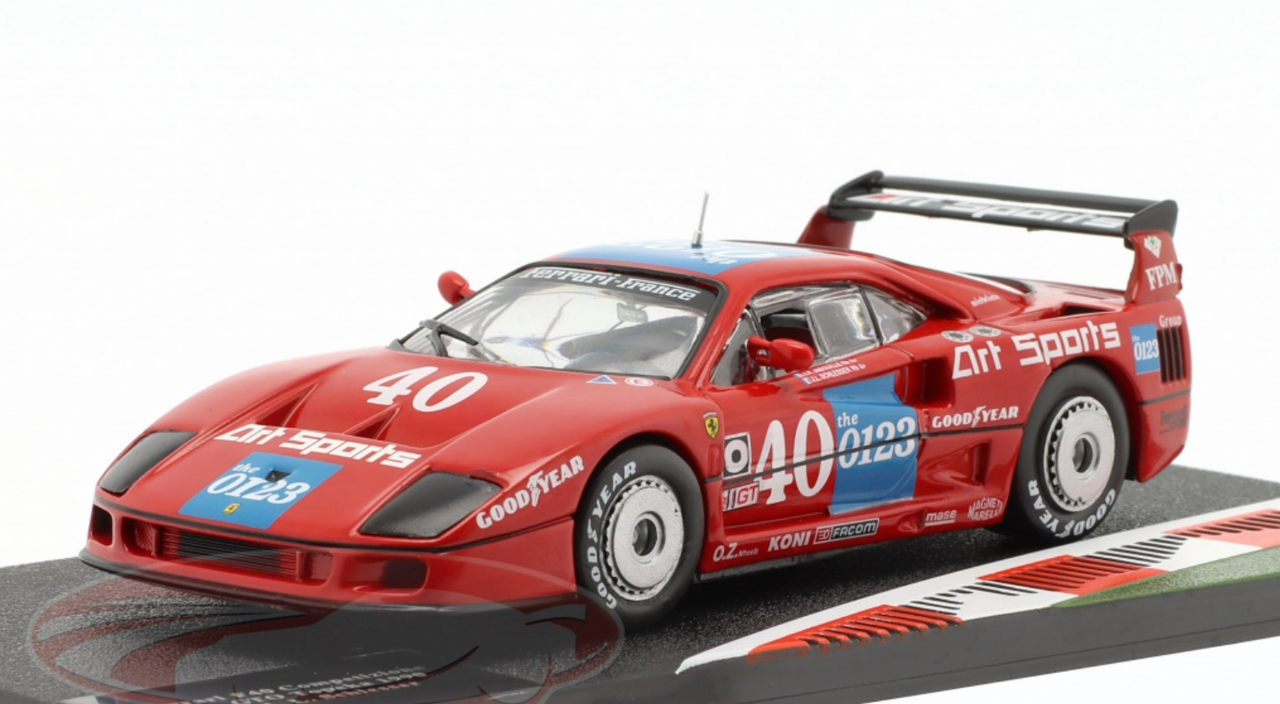 ミニカー MakeUp FERRARI F40 Competizione メイクアップ 1/43 初期