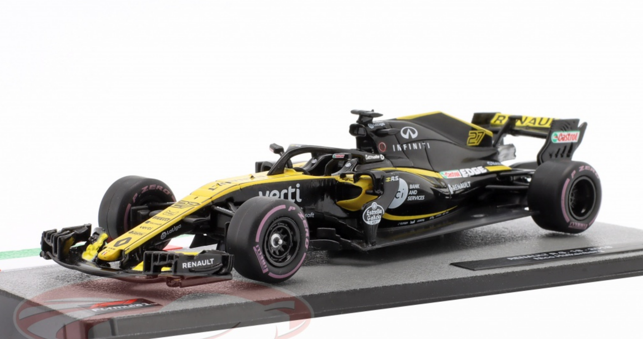 1/43 Altaya 2018 Nico Hülkenberg Renault R.S.18 #27 Formula 1 Renault Sport F1 Team Car Model