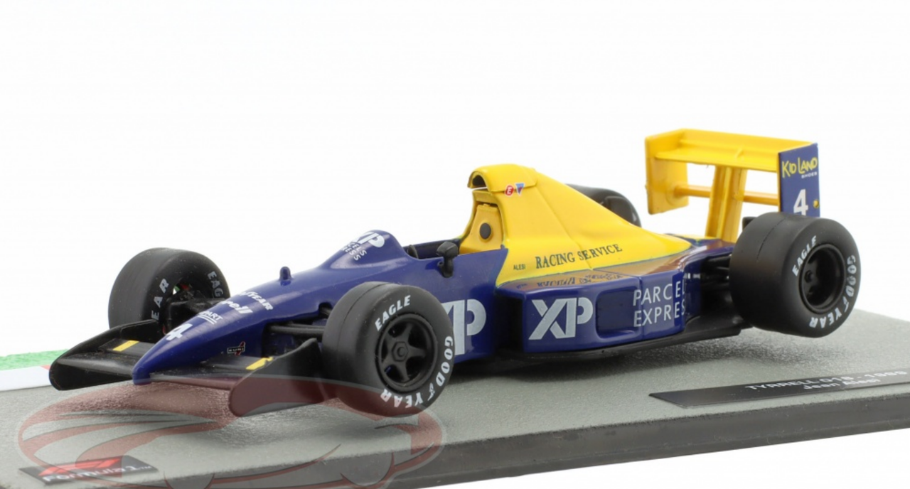 1/43 Altaya 1989 Jean Alesi Tyrrell 018 #4 Formula 1 Tyrrell Racing Organisation Car Model