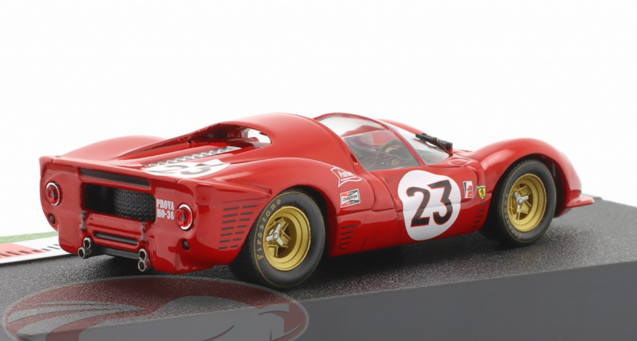 1/43 Altaya 1967 Ferrari 330 P4 #23 winner 24h Daytona Ferrari s.p.a.  Lorenzo Bandini, Chris Amon Car Model