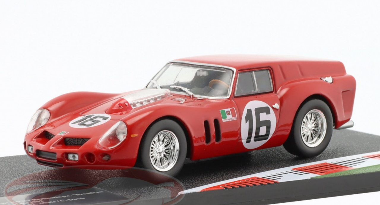 全国無料新作★絶版*AD Models*1/43*Ferrari 250GT Breadvan #16 1962 Le Mans 24h*フェラーリ≠BBR,MR BBR