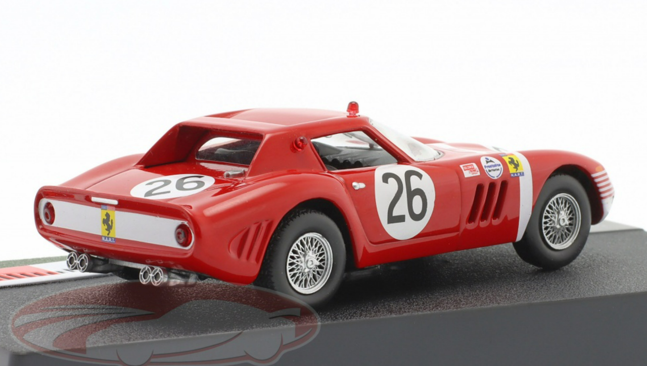 1/43 Altaya 1964 Ferrari 250 GTO #26 12h Reims N.A.R.T. Nino Vaccarella, Pedro Rodríguez Car Model