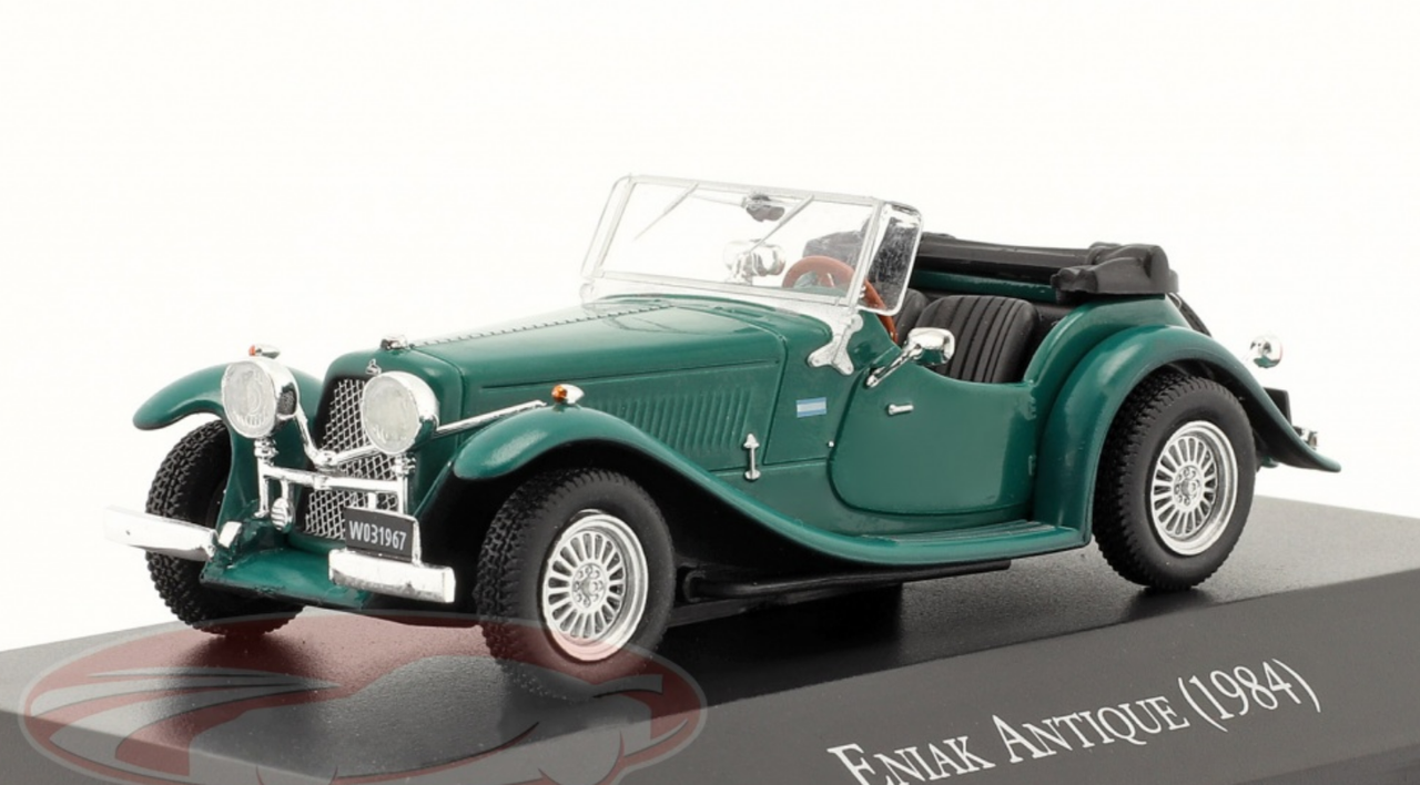 1/43 Altaya 1984 Eniak Antique (Dark Green) Car Model