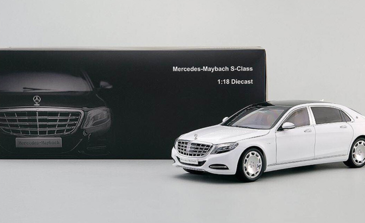 1/18 Almost Real Almostreal Mercedes-Benz MB Mercedes Maybach S600 (White) Diecast Car Model
