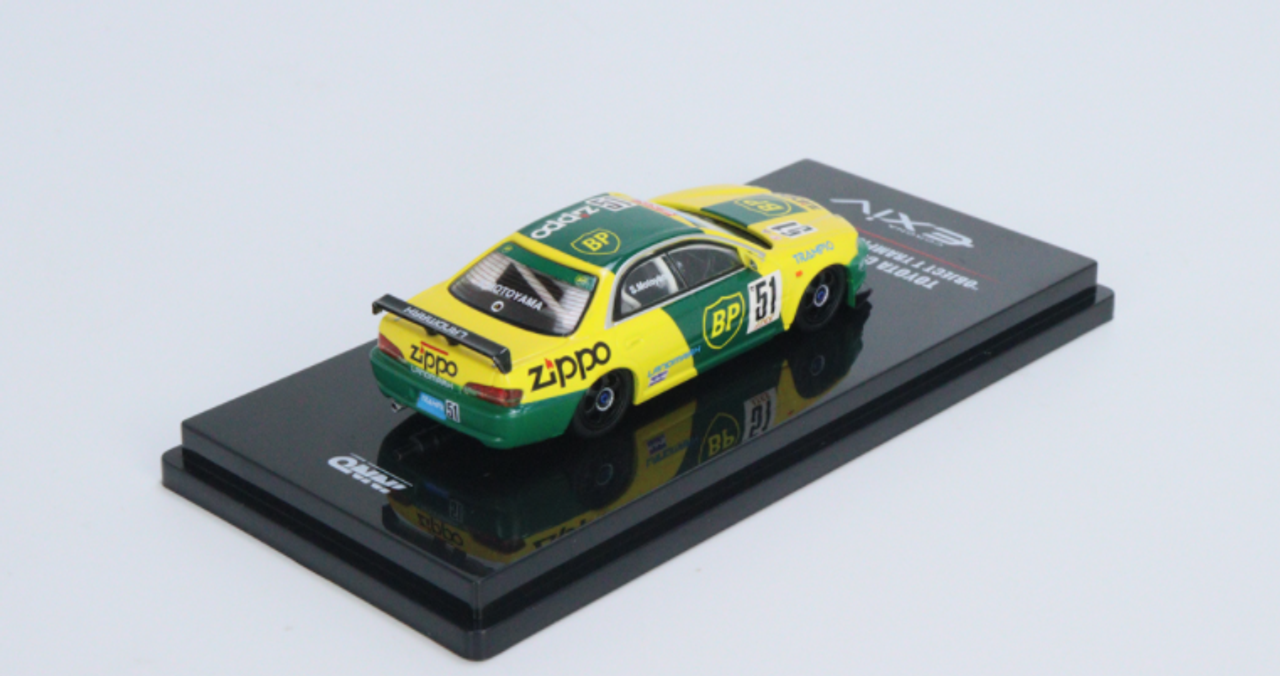 Toyota Corona EXIV #51 RHD (Right Hand Drive) Satoshi Motoyama "JTCC" Japan Touring Car Championship (1995) 1/64 Diecast Model Car by Inno Models