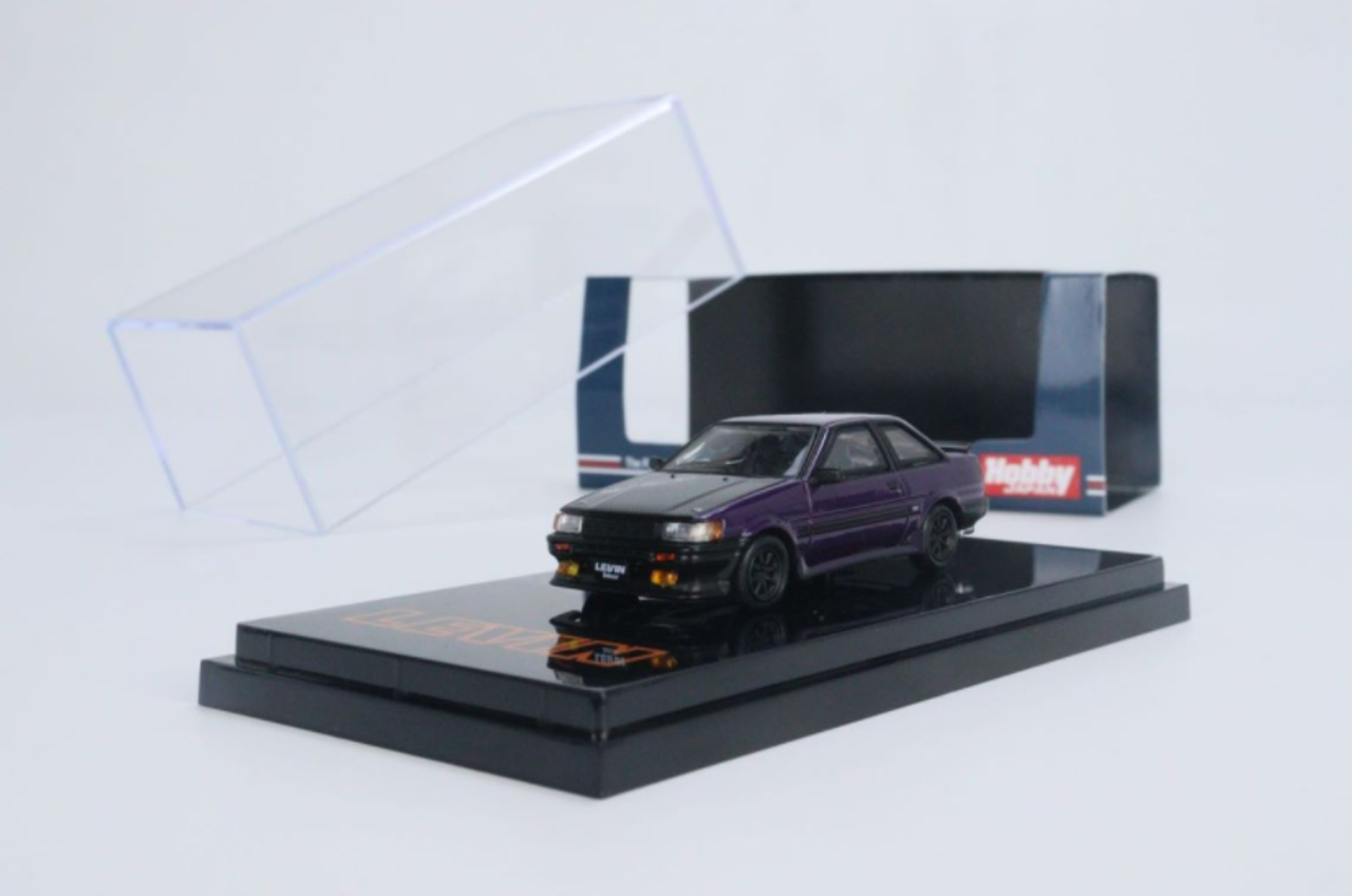  1/64 Hobby Japan Toyota COROLLA LEVIN AE86 2 DOOR Purple