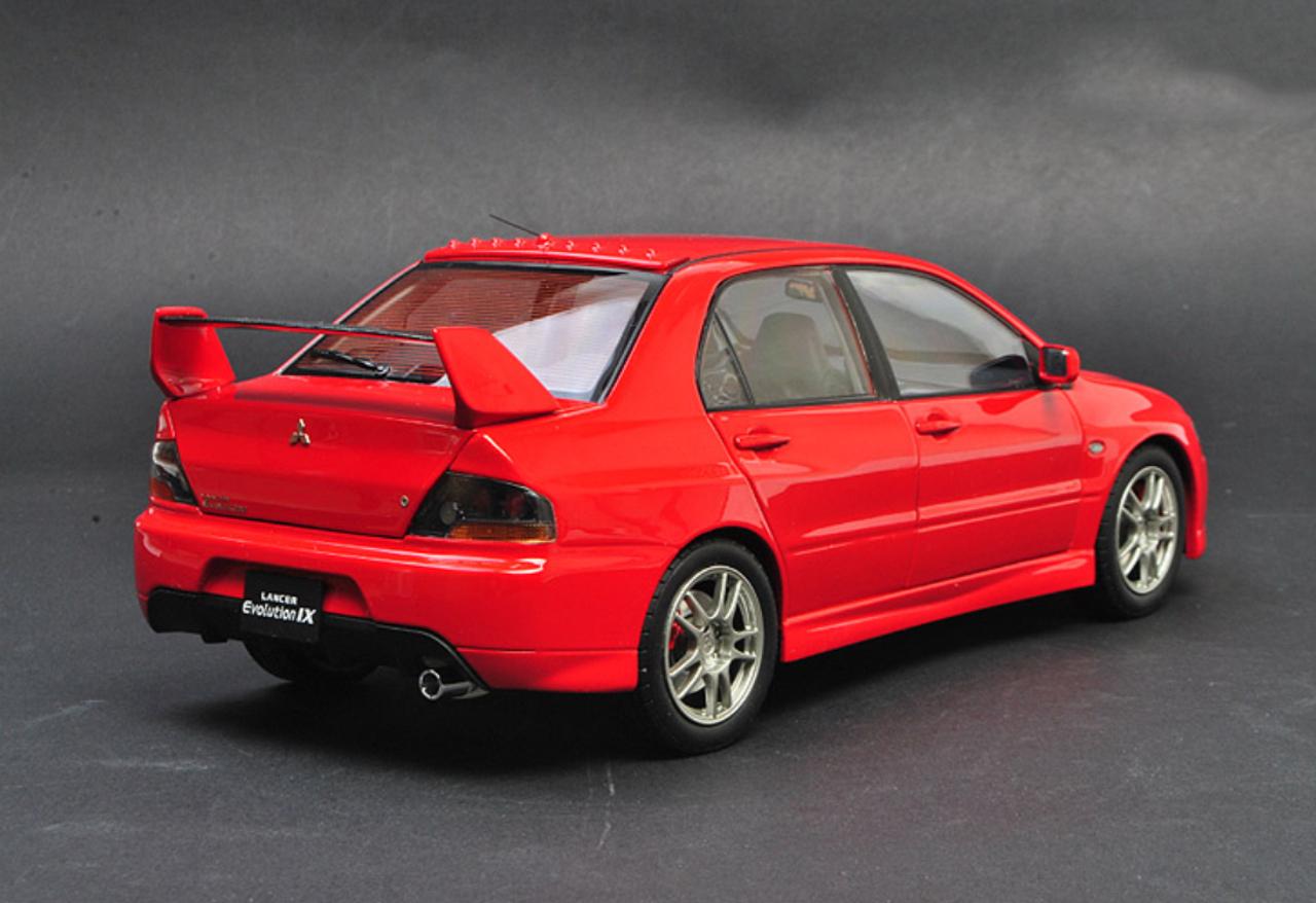 1/18 Super A SuperA Mitsubishi Evo 9 Evo9 Evo IX 9th Generation (Red) Diecast Car Model Limited 999