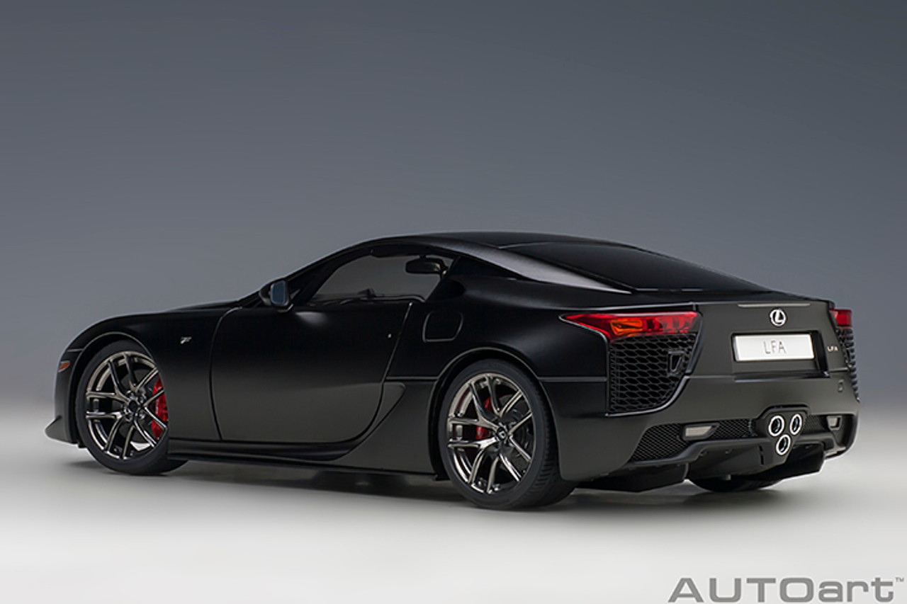 1/18 AUTOart Lexus LFA (Matte Black) Car Model