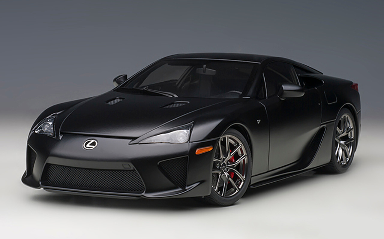 1/18 AUTOart Lexus LFA (Matte Black) Car Model - LIVECARMODEL.com