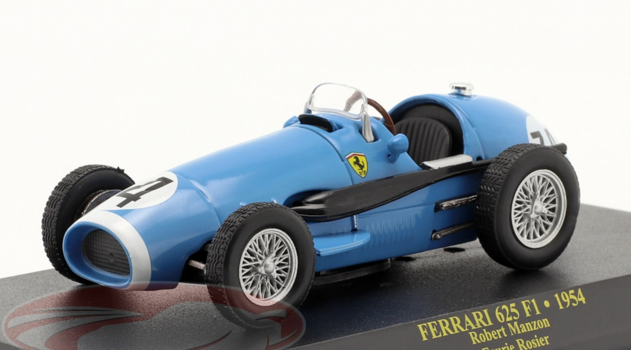 1/43 Altaya 1954 Robert Manzon Ferrari 625F1 #34 Formula 1 Car Model
