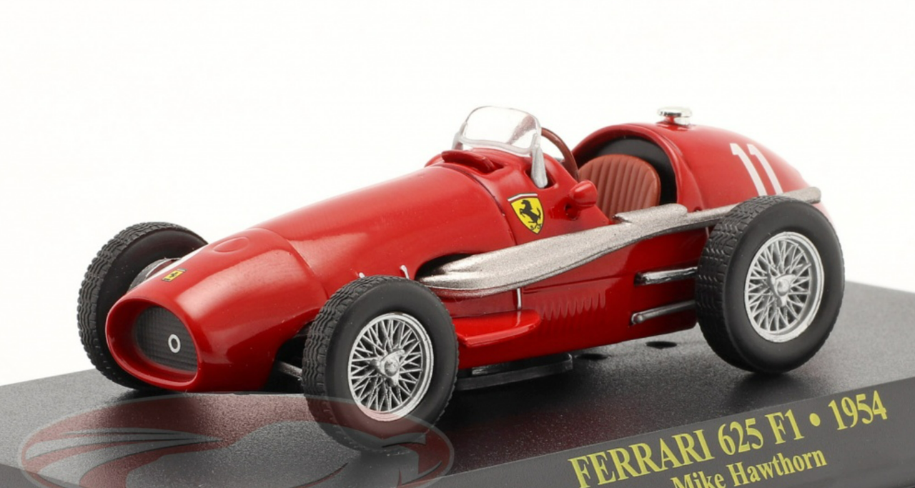 1/43 Altaya 1954 Mike Hawthorn Ferrari 625 F1 #11 Car Model