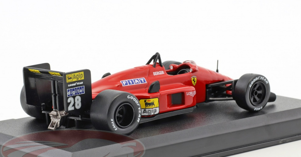 最新作人気SALEGP Replicas　1/43　フェラーリ・F1 87/88C　#27　M．アルボレート　イタリアGP2位　1988　限定500台　マルボロデカール付き BBR