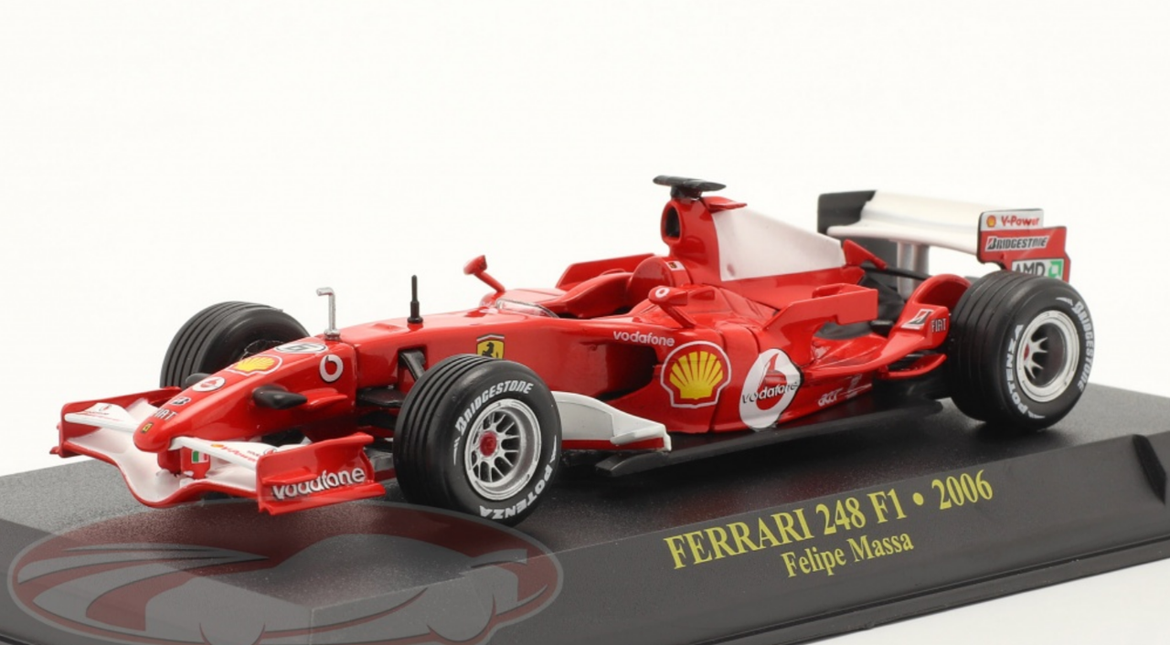 1/43 Altaya 2006 Felipe Massa Ferrari 248 F1 #6 Formula 1 Car Model