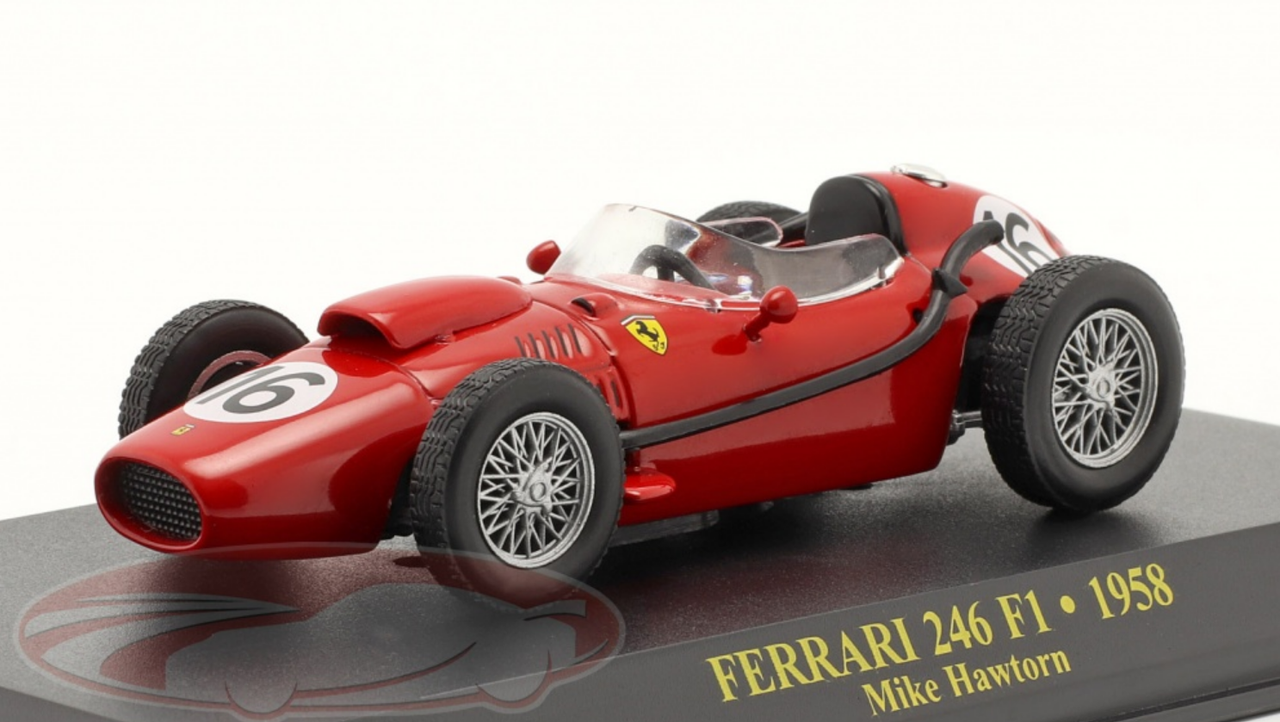 1/43 Altaya 1958 Mike Hawthorn Ferrari 246 #16 World Champion Formula 1 Car Model