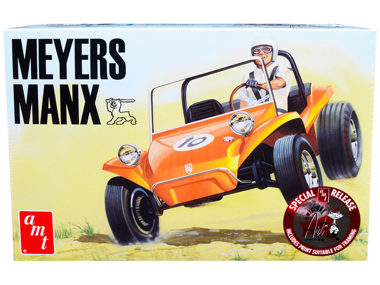 Skill 2 Model Kit Meyers Manx Dune Buggy "Original Art" Series 1/25 Scale Model by AMT