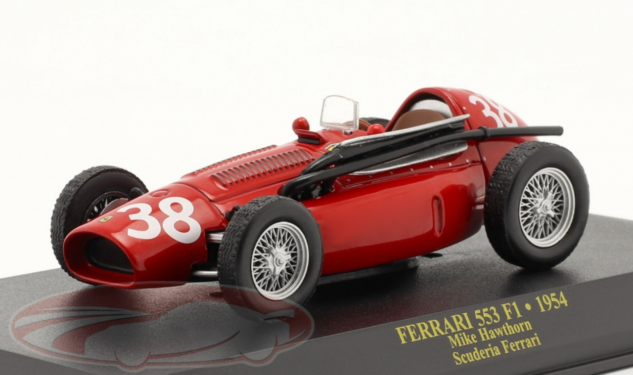 1/43 Altaya 1954 Mike Hawthorn Ferrari 553 #38 Winner Spanish GP Formula 1 Car Model