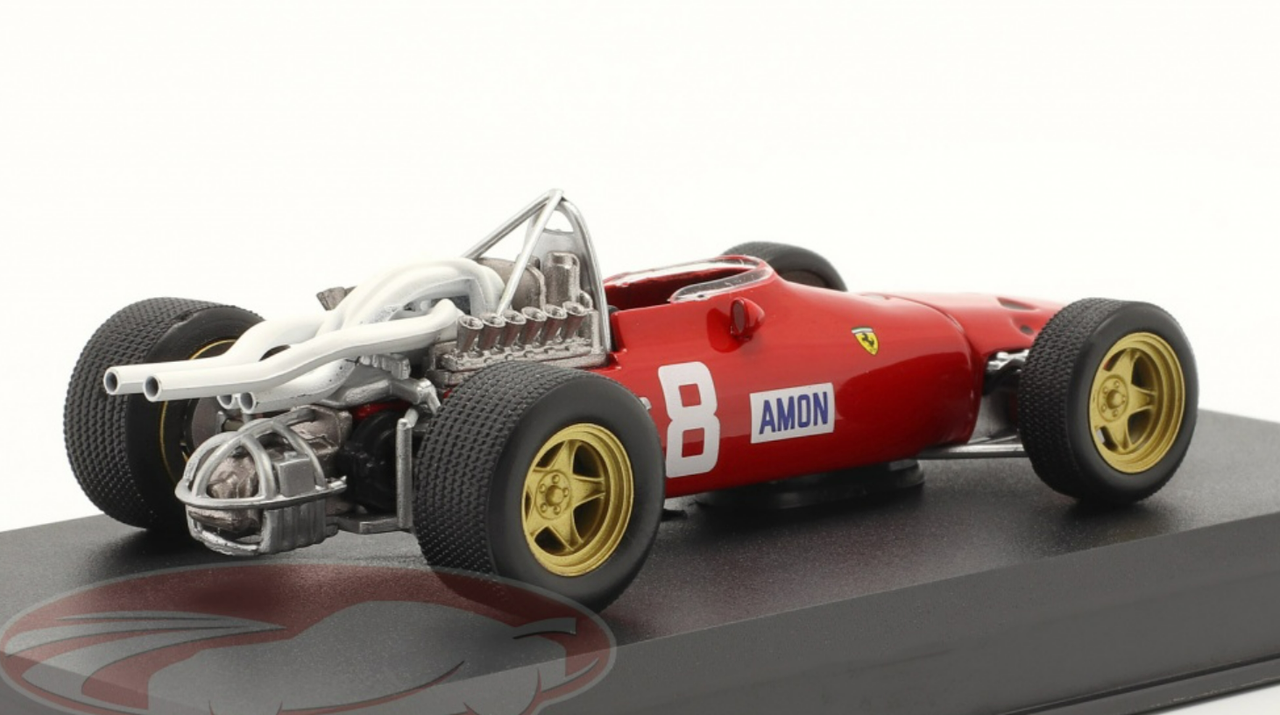 1/43 Altaya 1967 Chris Amon Ferrari 312 #8 Formula 1 Car Model
