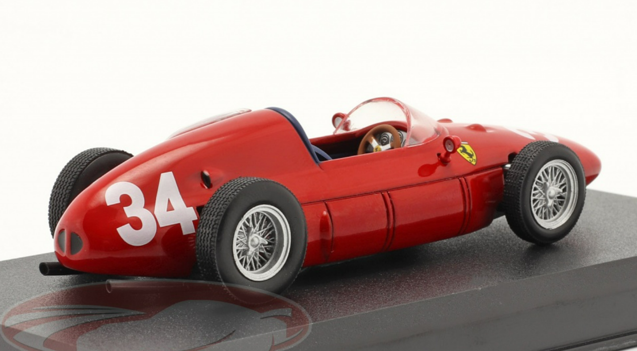 1/43 Altaya 1960 Richie Ginther Ferrari Dino 246 P #34 6th Monaco GP Formula 1 Car Model