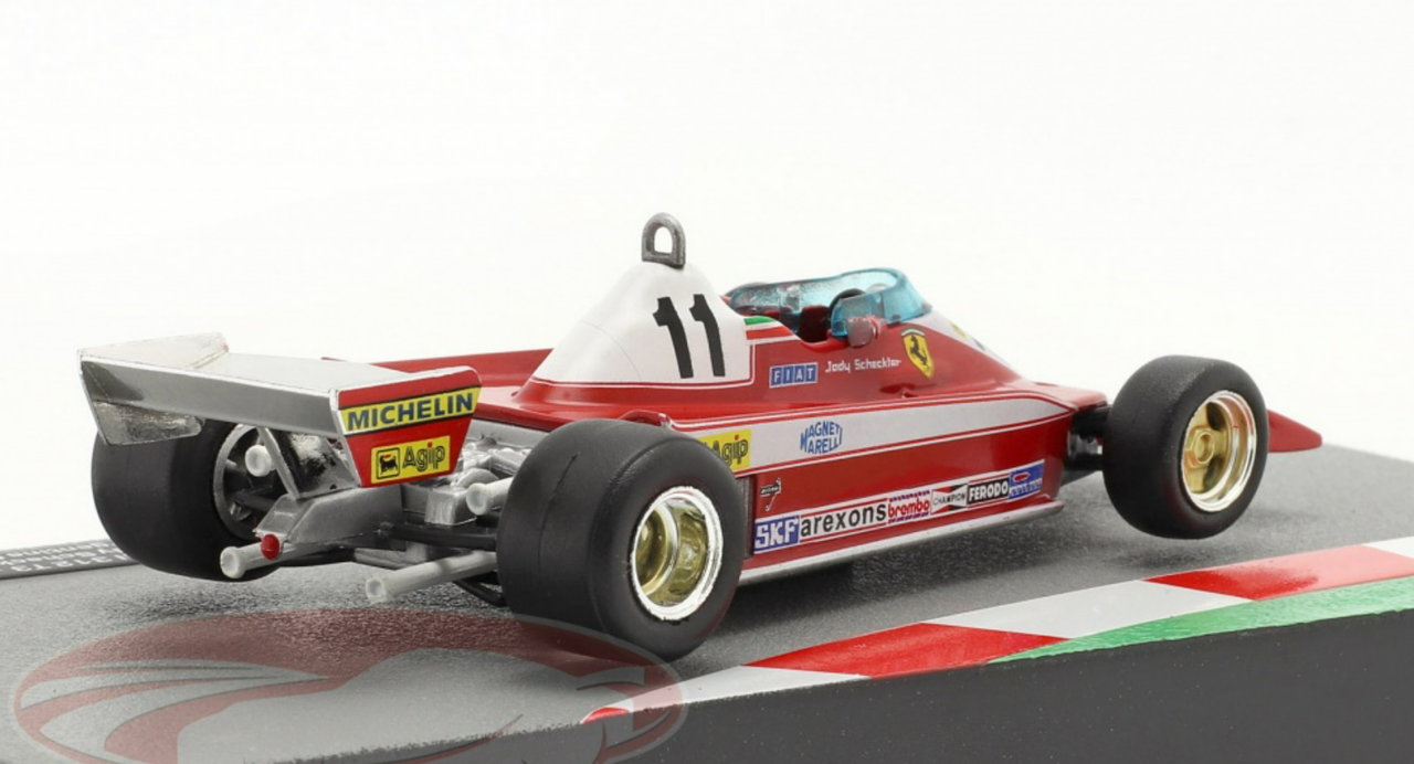 1/43 Altaya 1979 Jody Scheckter Ferrari 312T3 #11 Formula 1 World Champion Car Model
