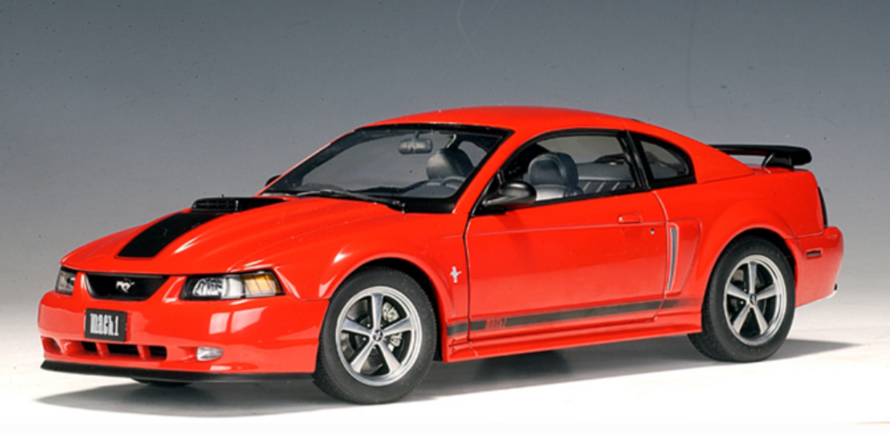 1/18 AUTOart 2004 Ford Mustang Mach I (Torch Red) Diecast Car