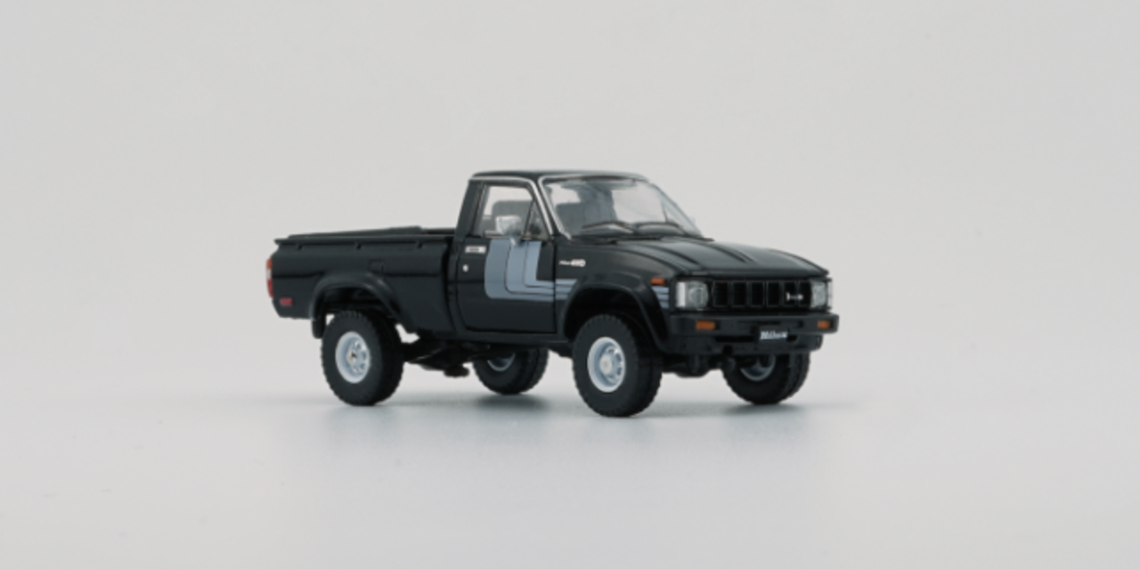 1/64 BM Creations Toyota Hilux (Black) Diecast Car Model