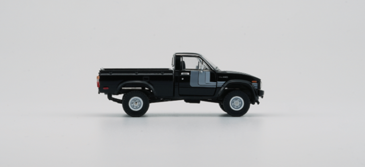 1/64 BM Creations Toyota Hilux (Black) Diecast Car Model