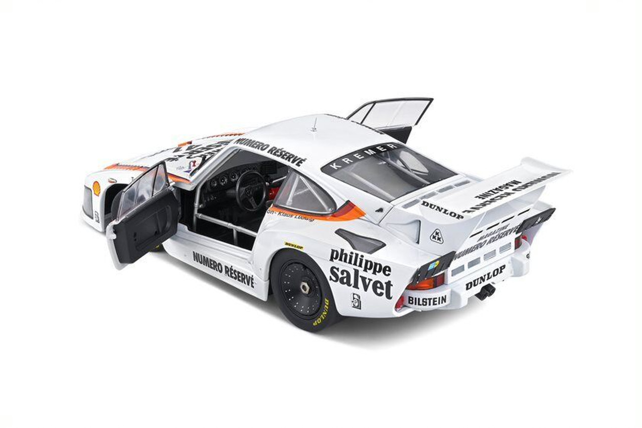 1/18 Solido 1979 Porsche 935 K3 #41 Winner 24h LeMans Porsche Kremer Racing Whittington, Ludwig, Whittington Diecast Car Model