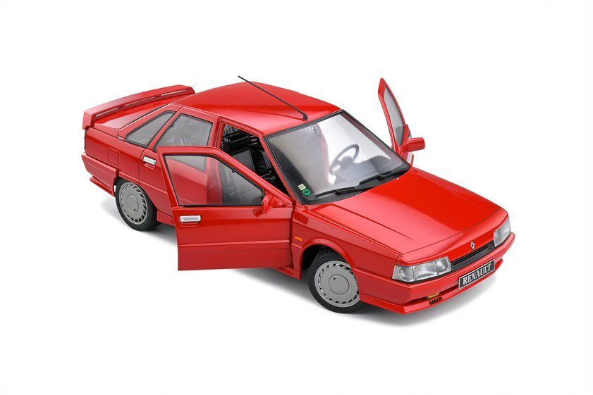 1/18 Solido Renault 21 Turbo MK I (Red) Diecast Car Model