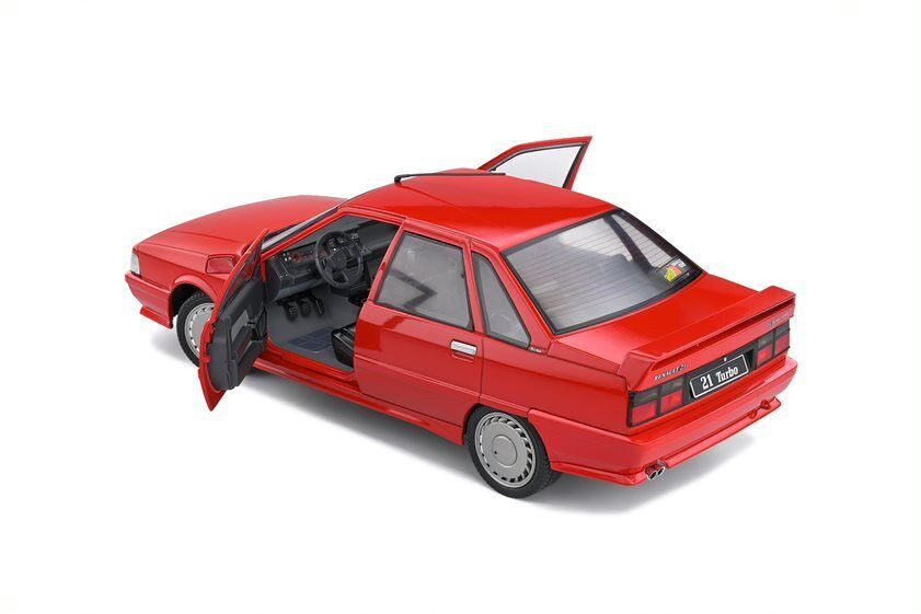 ホビーラジコン M 1/18 Solido Renault 21 Turbo MK I (Red) Diecast Car Model