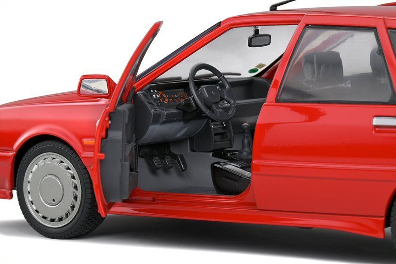 1/18 Solido Renault 21 Turbo MK I (Red) Diecast Car Model