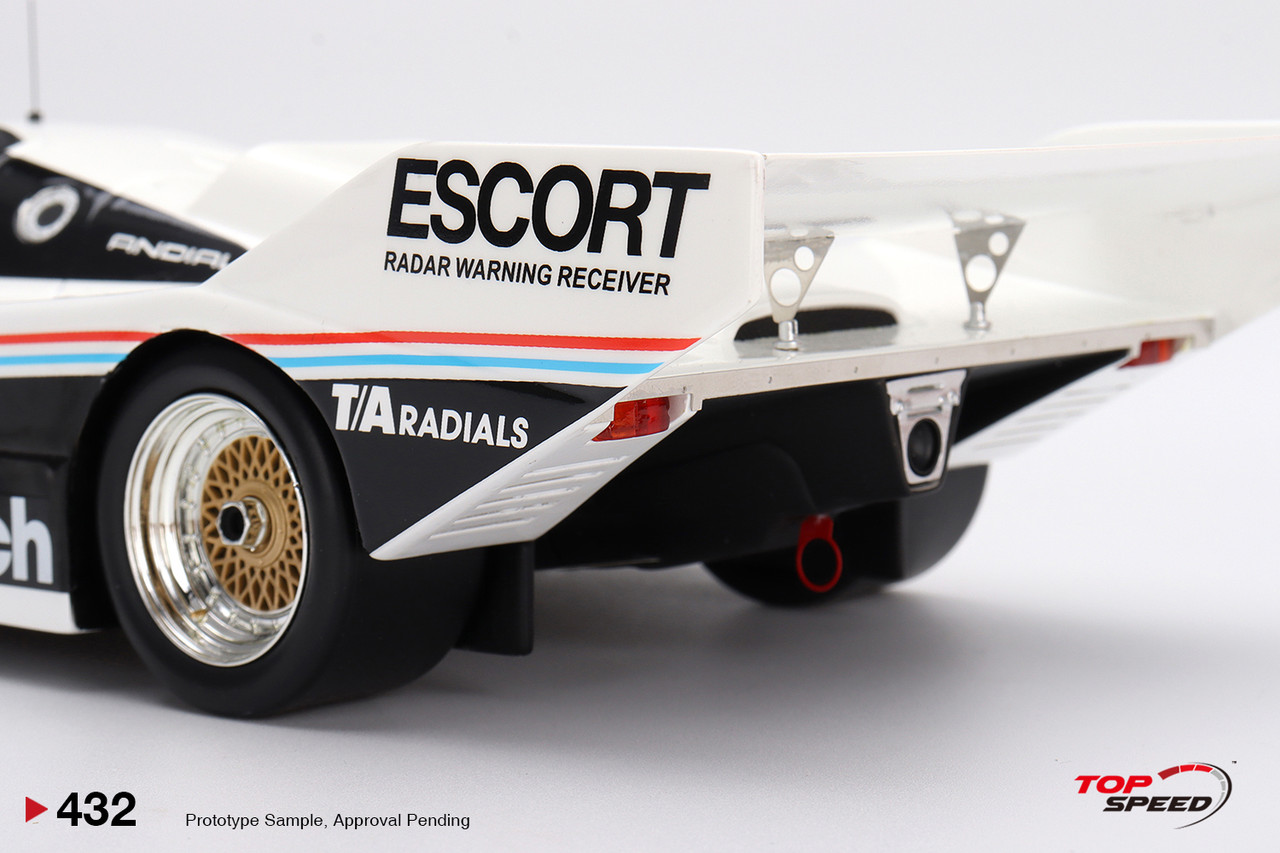 1/18 Top Speed Porsche 962 #68 BFGoodrich 1986 IMSA Road America 500 Miles Resin Car Model