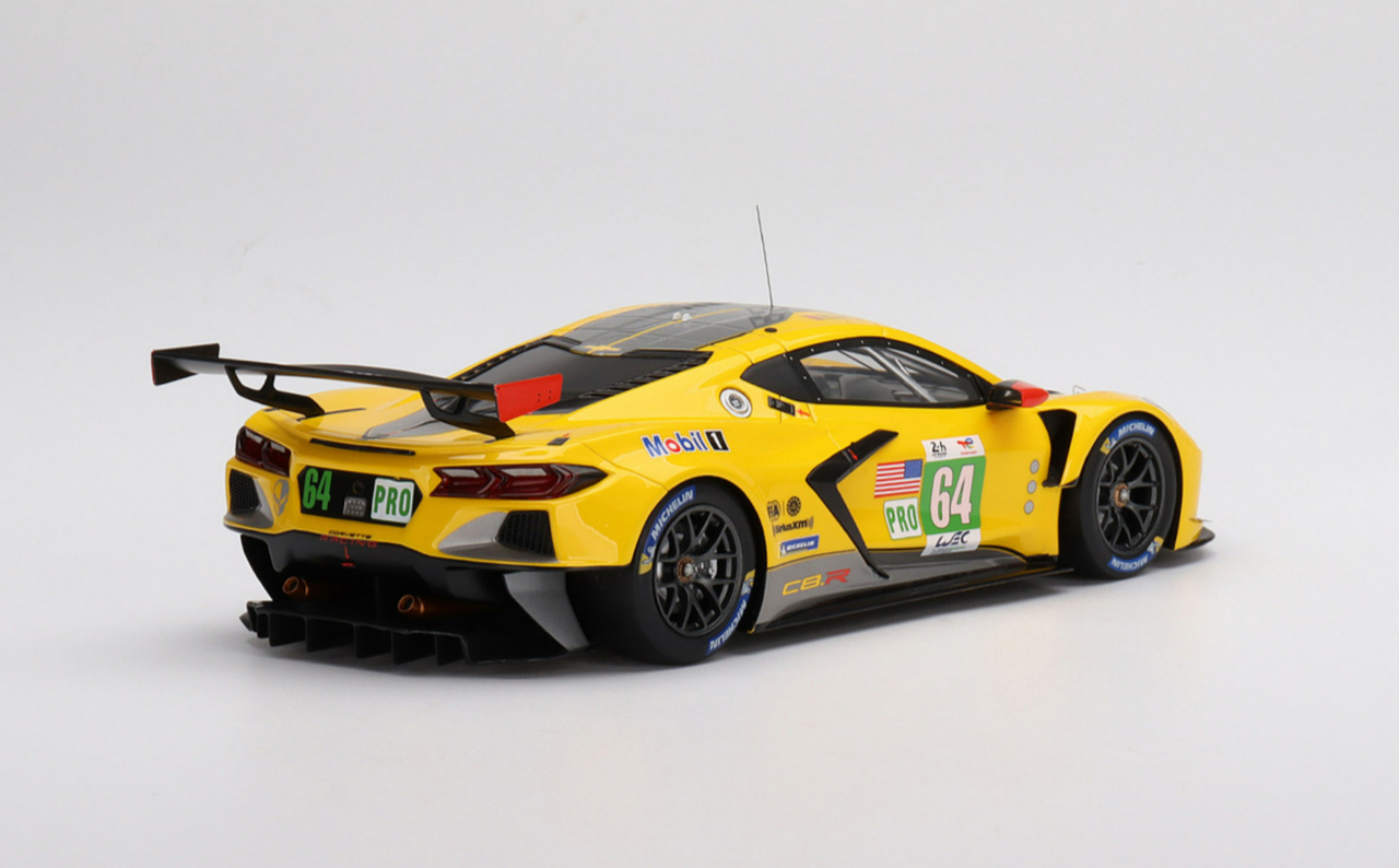 1/18 Top Speed Chevrolet Corvette C8.R #64 Corvette Racing 2022 Le Mans 24 Hrs Resin Car Model