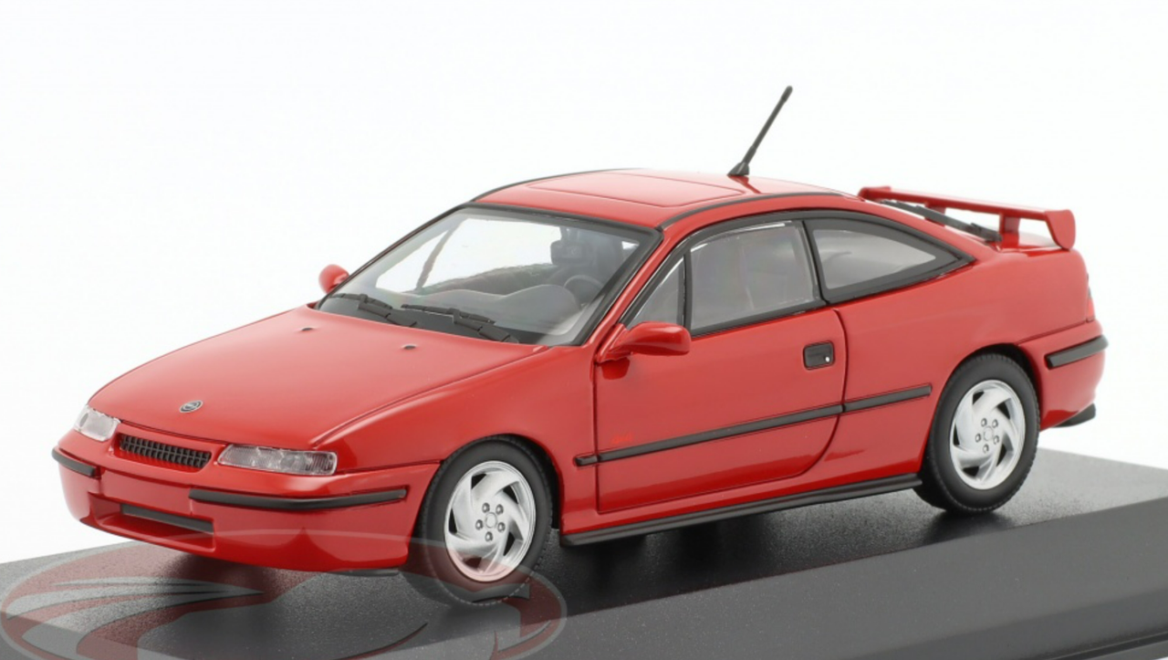 1/43 Minichamps 1992 Opel Calibra Turbo 4x4 (Red) Car Model